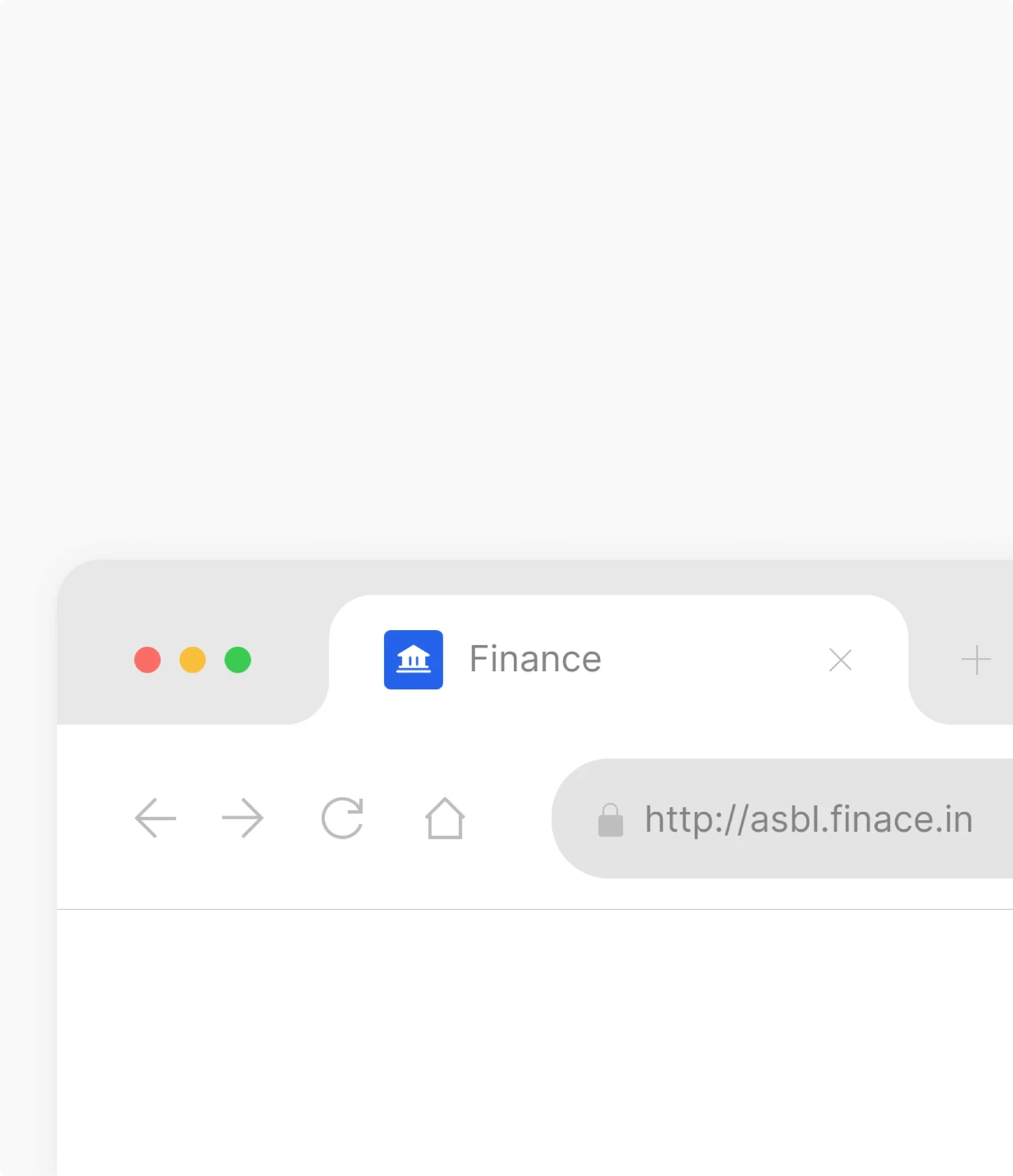 Browser tab favicon mockup